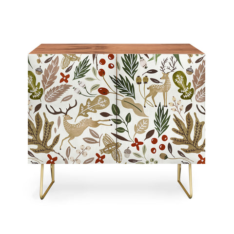 Marta Barragan Camarasa Christmas in the wild nature 2 Credenza