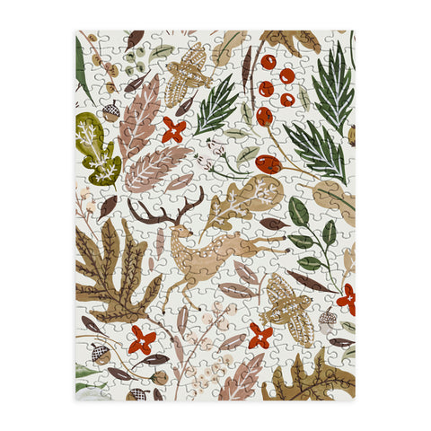 Marta Barragan Camarasa Christmas in the wild nature 2 Puzzle