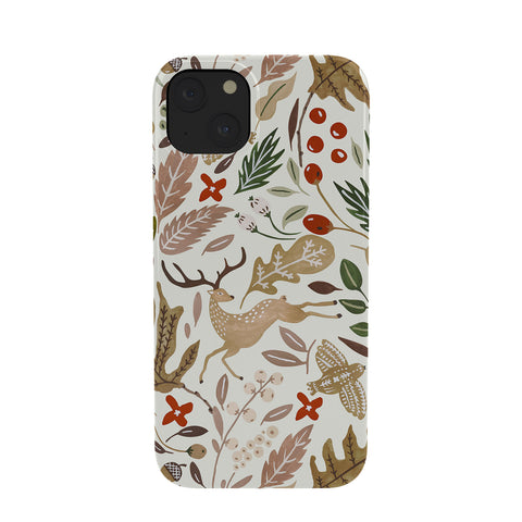 Marta Barragan Camarasa Christmas in the wild nature 2 Phone Case