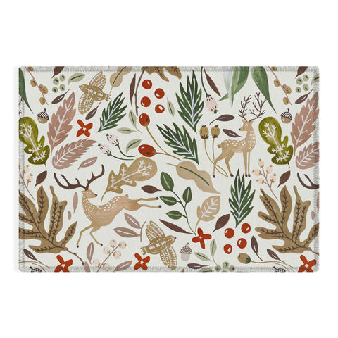 Marta Barragan Camarasa Christmas in the wild nature 2 Outdoor Rug