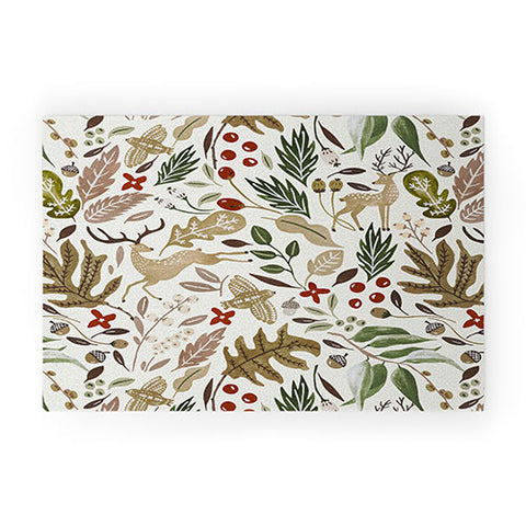 Marta Barragan Camarasa Christmas in the wild nature 2 Welcome Mat