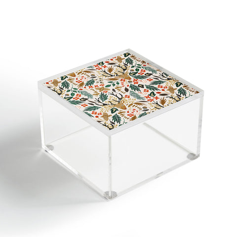 Marta Barragan Camarasa Christmas in the wild nature Acrylic Box