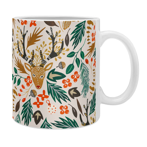 Marta Barragan Camarasa Christmas in the wild nature Coffee Mug