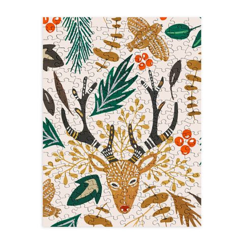 Marta Barragan Camarasa Christmas in the wild nature Puzzle