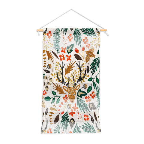 Marta Barragan Camarasa Christmas in the wild nature Wall Hanging Portrait