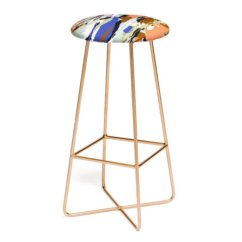 Marta Barragan Camarasa Color brushes composition Bar Stool