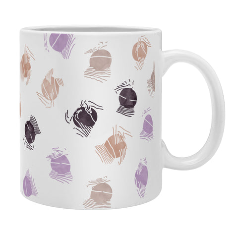 Marta Barragan Camarasa Colorful abstract circles W3 Coffee Mug