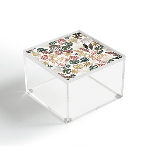 Marta Barragan Camarasa Colorful abstract jungle Acrylic Box