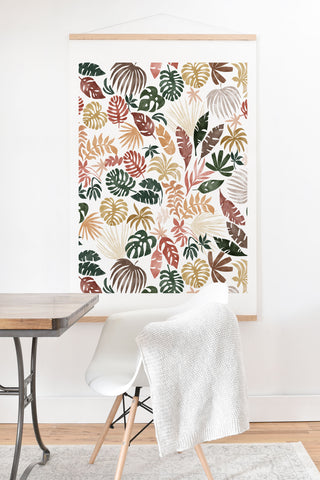 Marta Barragan Camarasa Colorful abstract jungle Art Print And Hanger