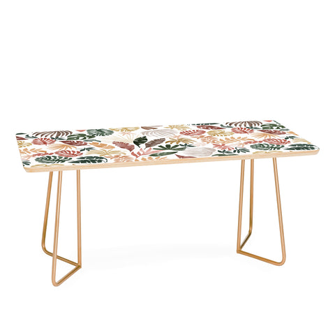 Marta Barragan Camarasa Colorful abstract jungle Coffee Table
