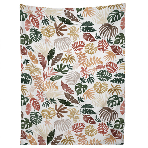 Marta Barragan Camarasa Colorful abstract jungle Tapestry