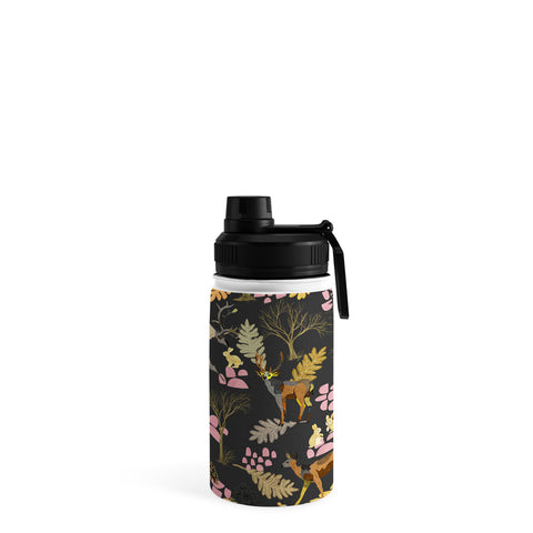 Marta Barragan Camarasa Colorful forest animals I Water Bottle