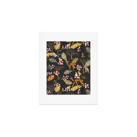 Marta Barragan Camarasa Colorful forest animals I Art Print