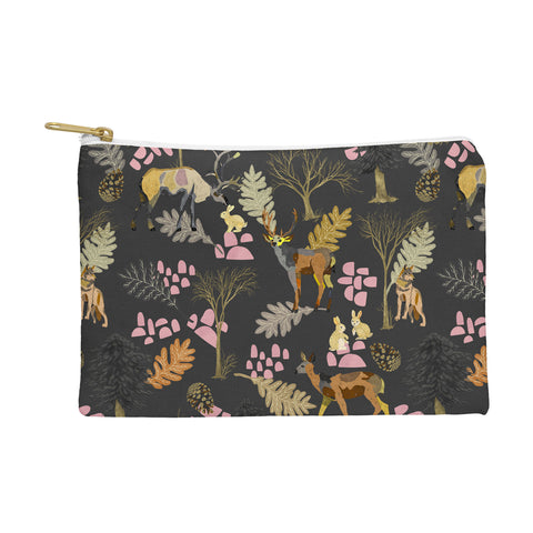 Marta Barragan Camarasa Colorful forest animals I Pouch