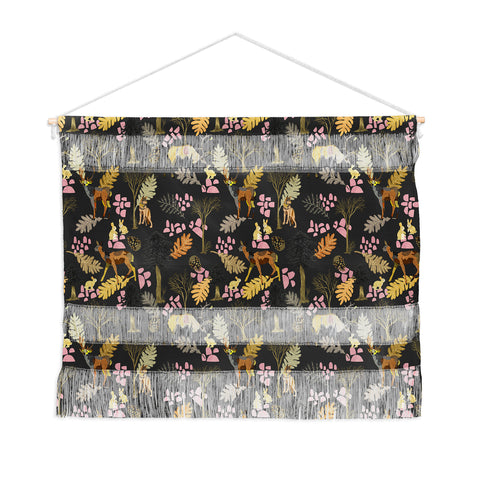 Marta Barragan Camarasa Colorful forest animals I Wall Hanging Landscape