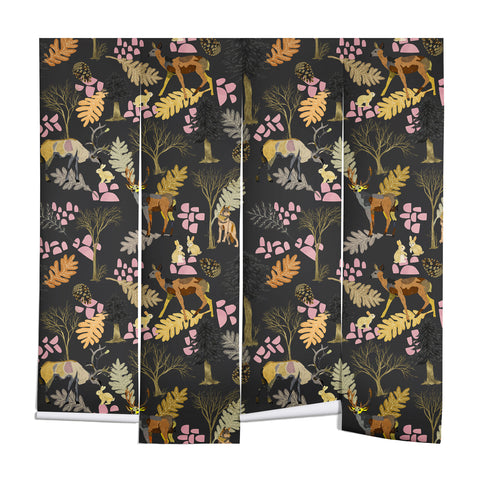 Marta Barragan Camarasa Colorful forest animals I Wall Mural