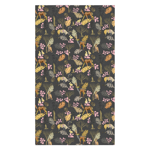 Marta Barragan Camarasa Colorful forest animals I Tablecloth