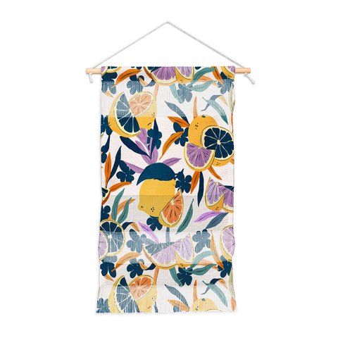 Marta Barragan Camarasa Colorful lemons and oranges F Wall Hanging Portrait
