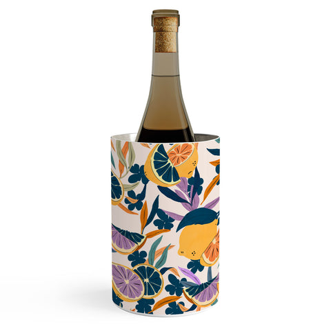 Marta Barragan Camarasa Colorful lemons and oranges F Wine Chiller