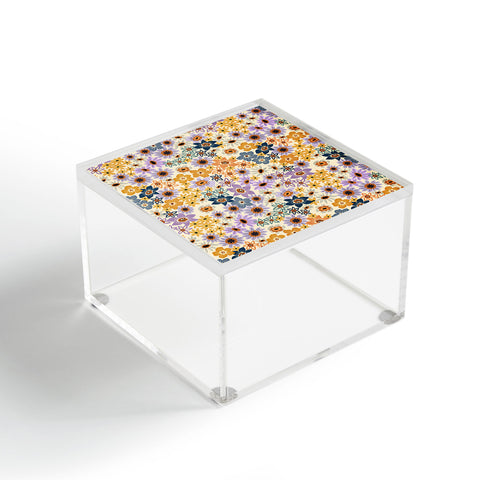 Marta Barragan Camarasa colorful lush wild garden F Acrylic Box
