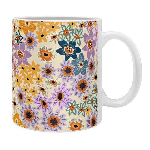 Marta Barragan Camarasa colorful lush wild garden F Coffee Mug