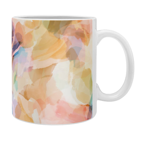Marta Barragan Camarasa Colorful shapes in waves Coffee Mug