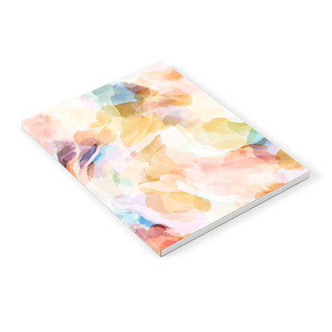 Marta Barragan Camarasa Colorful shapes in waves Notebook
