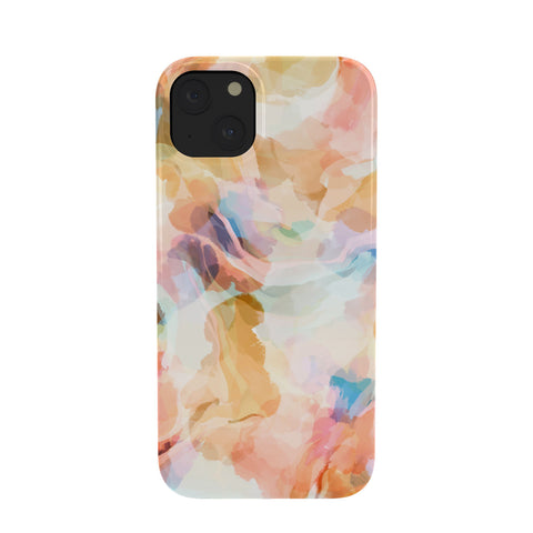 Marta Barragan Camarasa Colorful shapes in waves Phone Case