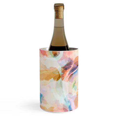 Marta Barragan Camarasa Colorful shapes in waves Wine Chiller
