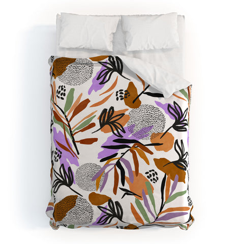 Marta Barragan Camarasa Colorful simple nature modern Duvet Cover