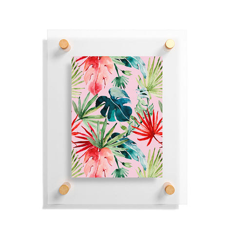 Marta Barragan Camarasa Colorful tropical paradise Floating Acrylic Print