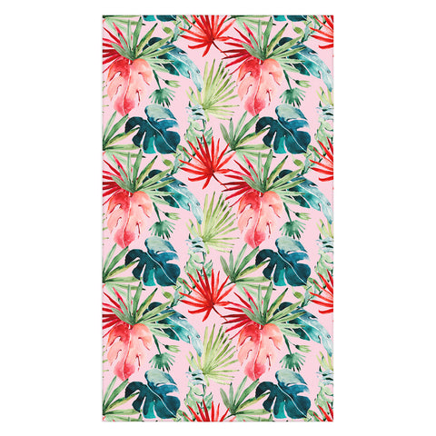 Marta Barragan Camarasa Colorful tropical paradise Tablecloth