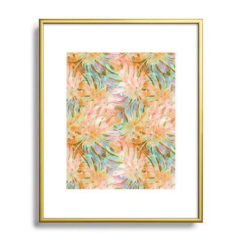 Marta Barragan Camarasa Colorful tropical summer Metal Framed Art Print