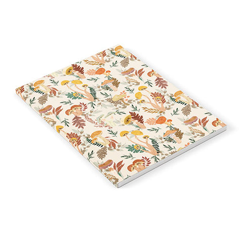Marta Barragan Camarasa Colorful wild mushrooms Notebook