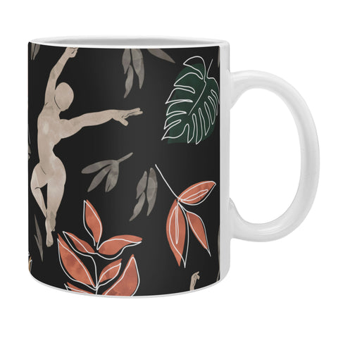 Marta Barragan Camarasa Dance woman simple dark nature Coffee Mug