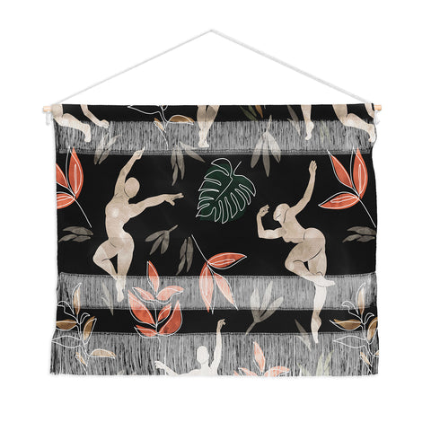 Marta Barragan Camarasa Dance woman simple dark nature Wall Hanging Landscape