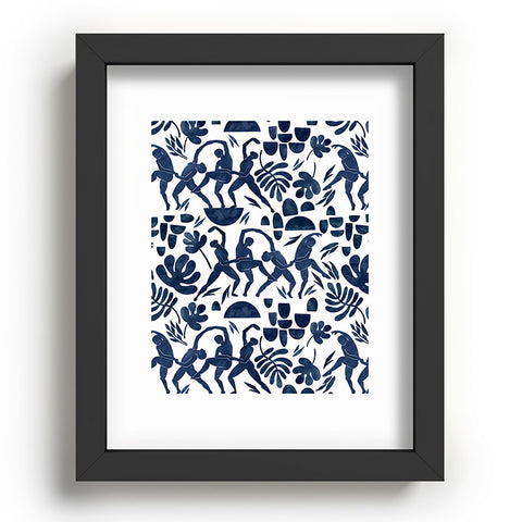 Marta Barragan Camarasa Dance women jungle silhouette Recessed Framing Rectangle