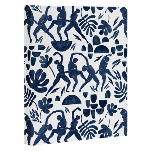 Marta Barragan Camarasa Dance women jungle silhouette Art Canvas