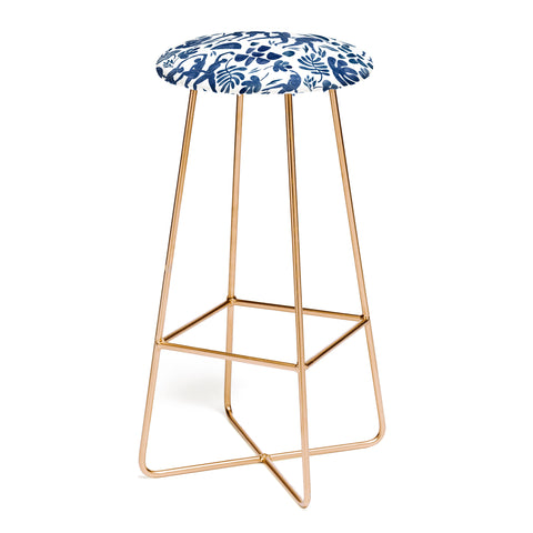 Marta Barragan Camarasa Dance women jungle silhouette Bar Stool