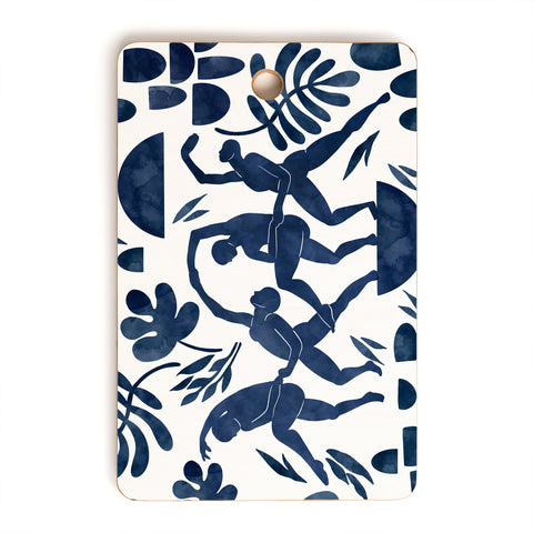 Marta Barragan Camarasa Dance women jungle silhouette Cutting Board Rectangle