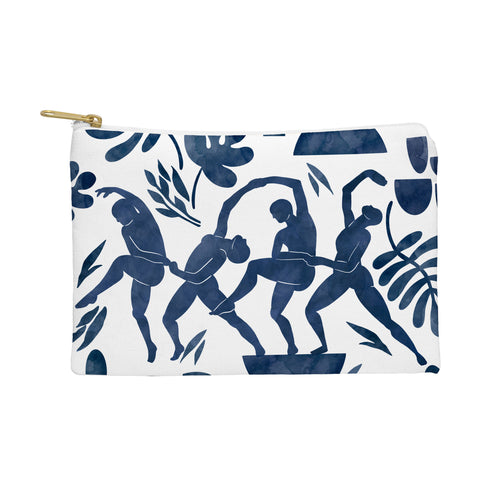 Marta Barragan Camarasa Dance women jungle silhouette Pouch