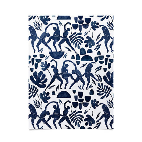 Marta Barragan Camarasa Dance women jungle silhouette Poster