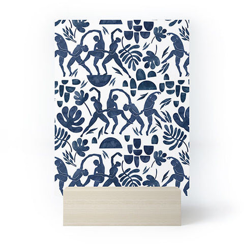 Marta Barragan Camarasa Dance women jungle silhouette Mini Art Print