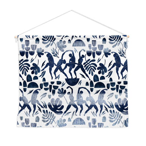 Marta Barragan Camarasa Dance women jungle silhouette Wall Hanging Landscape