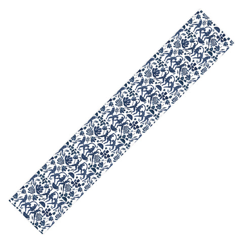 Marta Barragan Camarasa Dance women jungle silhouette Table Runner