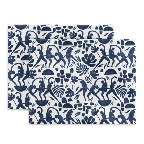 Marta Barragan Camarasa Dance women jungle silhouette Placemat