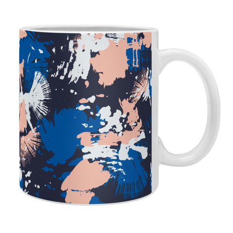 Marta Barragan Camarasa Dark abstract artistic strokes Coffee Mug