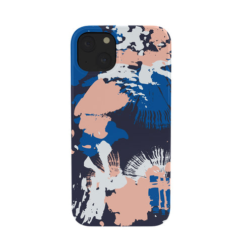 Marta Barragan Camarasa Dark abstract artistic strokes Phone Case