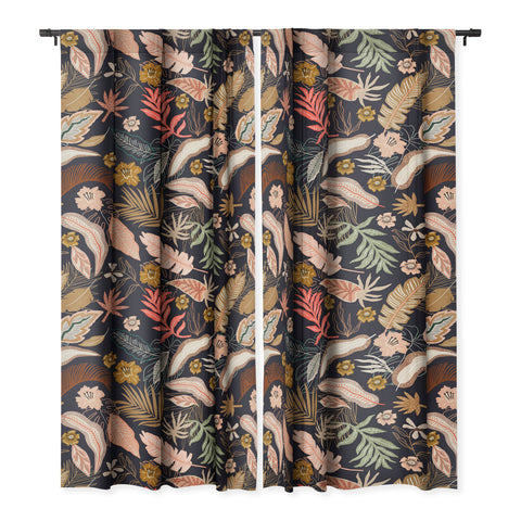 Marta Barragan Camarasa Dark abstract tropical jungle Blackout Non Repeat