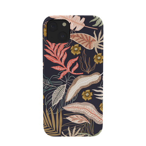 Marta Barragan Camarasa Dark abstract tropical jungle Phone Case